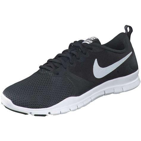 fitnessschuhe flex essential fitness damen schwarz weiss nike|Nike Damen WMNS Flex Essential Tr Fitnessschuhe.